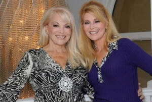 Ruth and Audrey Landers wearing clothes from Landers STAR Collection